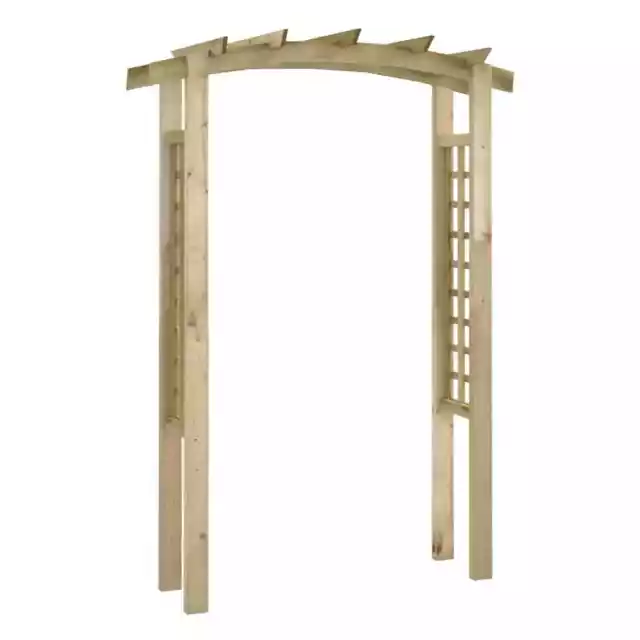 AX Arco A Traliccio Ingresso Rose Rampicanti 150x60x210cm Giardino Legno + 41662