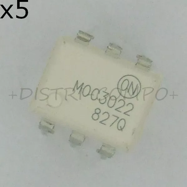 MOC3022M Optocoupler triac driver output 400V DIP-6 ONS RoHS (lot de 5)