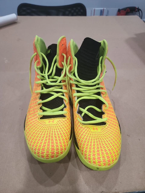 STEPH CURRY UNDER Armour Clutchfit Drive Micro G Orange Yellow