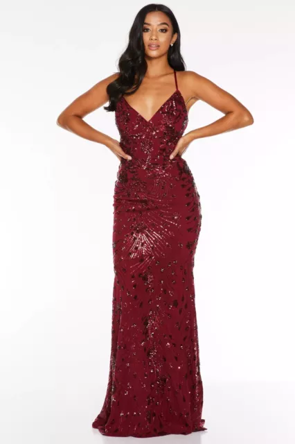 Quiz berry dress clearance