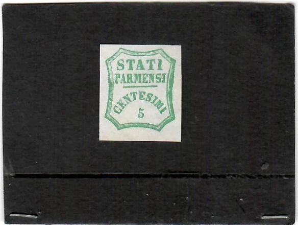 Antichi Stati-Ducato Di Parma-1859-Governo Provvisorio-Ristampa Del 5 Cent.nuovo
