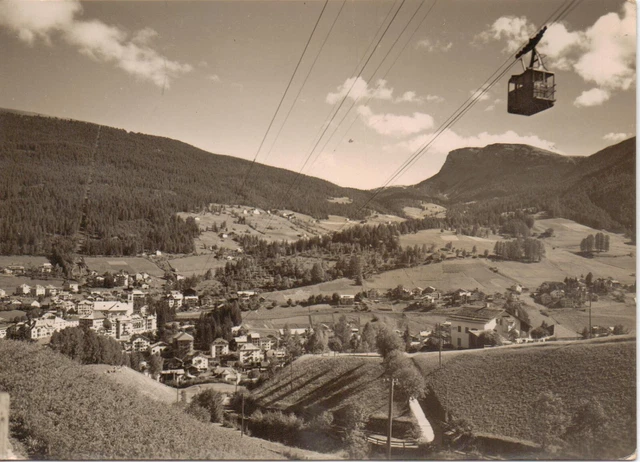 Cartolina Ortisei Funivia Alpe Di Siusi