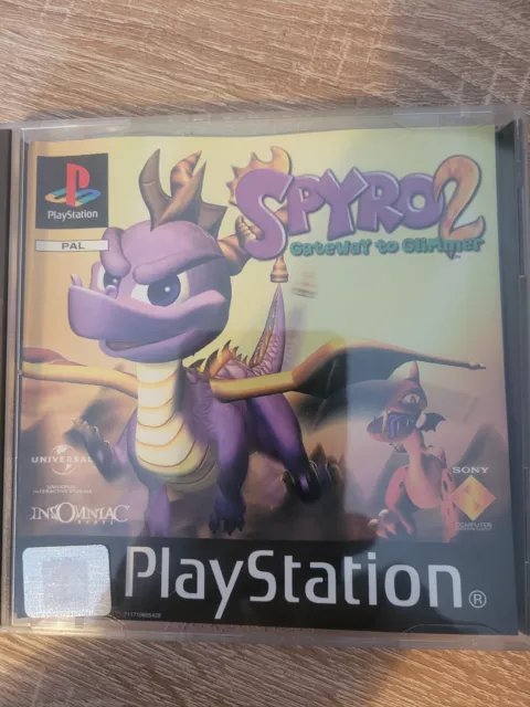 Spyro 2 Gateway to Glimmer for Playstation