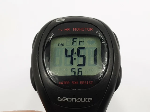 MONTRE BRACELET QUARTZ r tro Decathlon Geonaute moniteur de