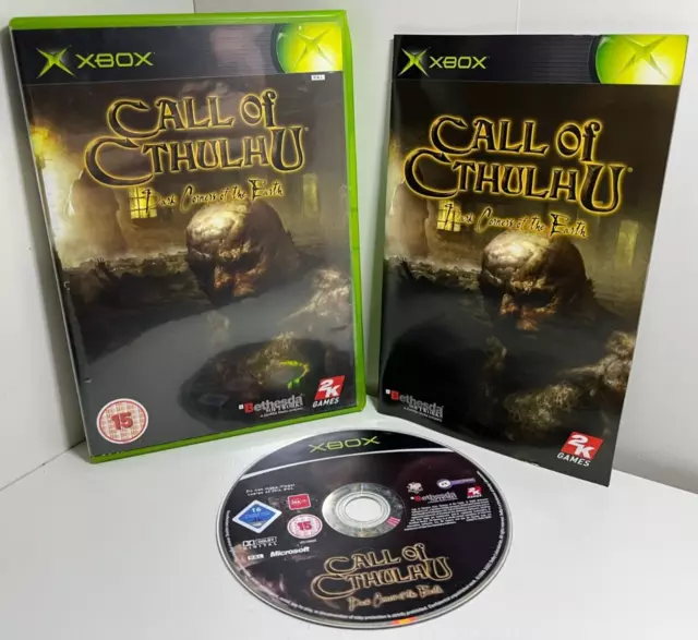 *QUASI NUOVO * (XBOX) Call Of Cthulhu Dark Corners Of The Earth - UK PAL