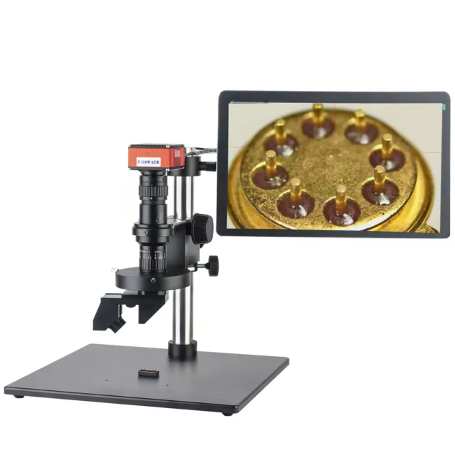 KOPPACE 2D/3D Measure Microscope 360 Degrees Rotation Lens 12X-105X 2K HD Camera