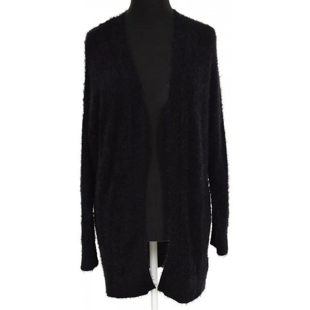 DIVIDED by H&M Nero Poliammide Donna Maglione Camicia Eu 40, UK 12, US 8, E 44