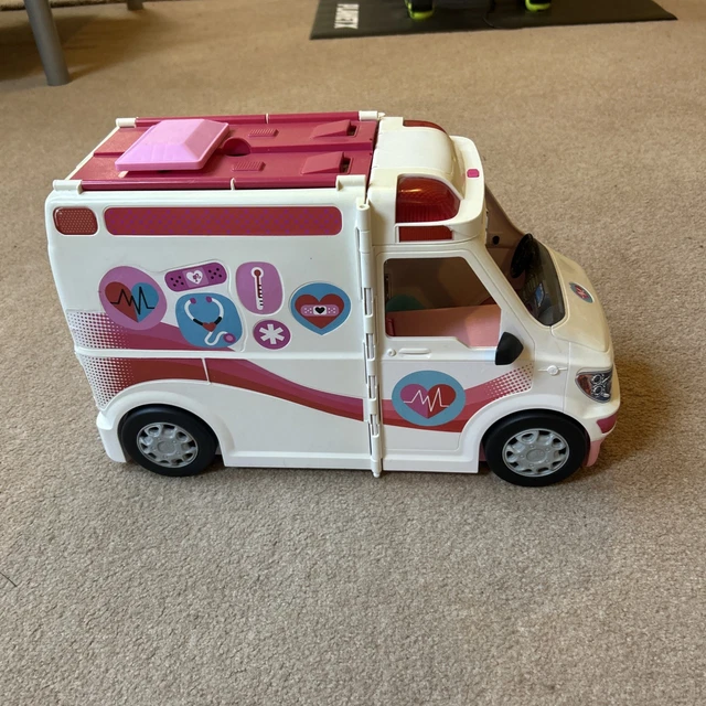 Barbie Transforming Clinic Barbie Toys, Transforming Ambulance And