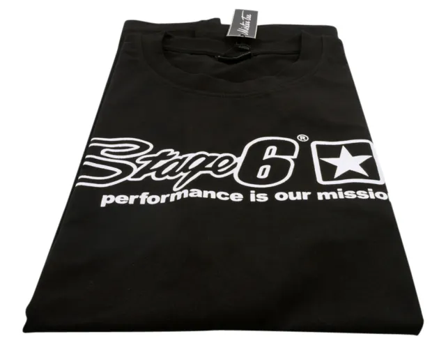 T-shirt STAGE6 nera taglia S