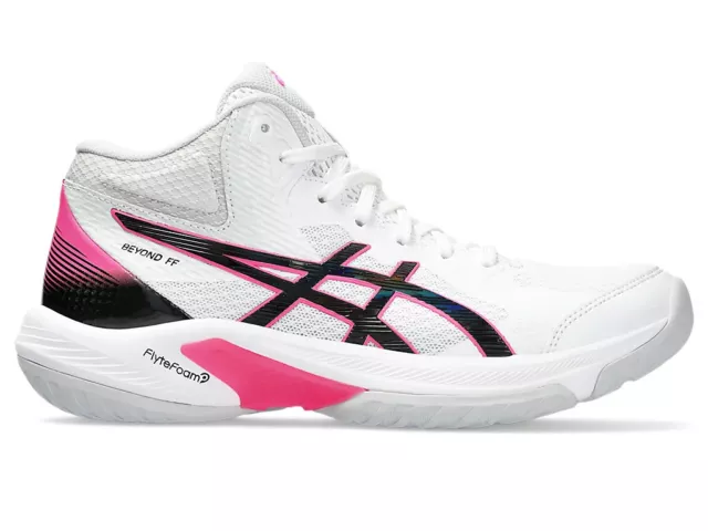 ASICS BEYOND FF MT Scarpe Donna Pallavolo Volley Shoes 1072A096 101 Volleyball 3