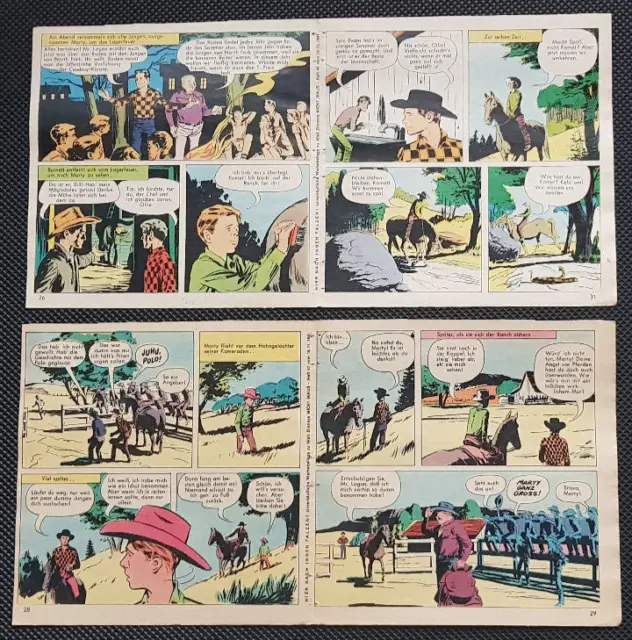 Micky Maus - 2x Comic-Streifen - Nr.47/1961 - ehapa-Verlag