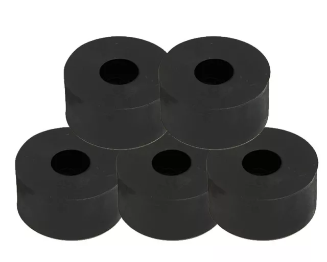 Pack of 5 x M10 Black Nylon Spacer Washers Go Kart Karting Race Racing