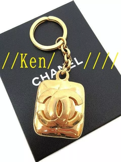 CHANEL KEY RING chain Bag Charm Chanels Cc Logo £194.01 - PicClick UK