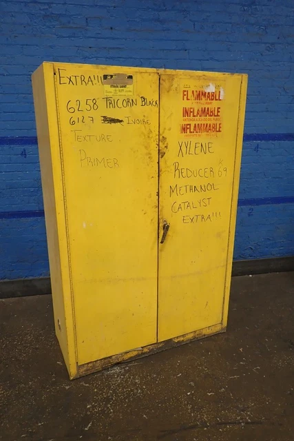 Euc-Justrite 25450 Flammable Cabinet 45 Gallons/ 17" X 40" X 61" 05231640032