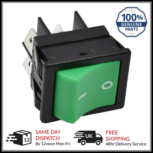 GENUINE NUMATIC ON/OFF Switch Replacement Part 220582 Henry Hoover James Hetty £6.85 PicClick UK