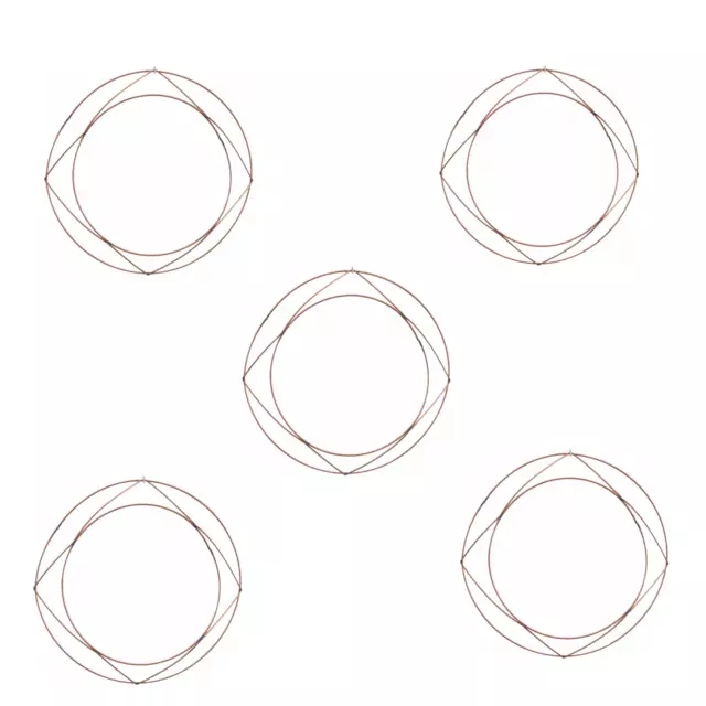 10 Pcs Foam Rings for Wreath Round Craft Rings Circle Rings for