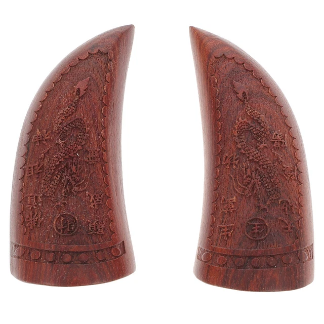 Tazza di bambù mogano - profezia tazza sacra tazze profetiche - strumento rosso