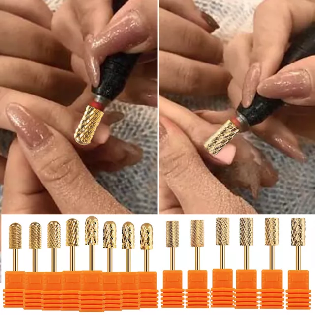 Nail Art Electric Ceramic Drill Bits File Head Carbide Manicure Pedicure Tools