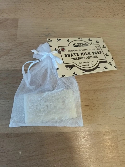goats milk soap,36 Grammes,new In Gift Bag
