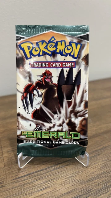 EMPTY POKEMON EX Emerald Booster Pack Rayquaza Artwork - English 0.86 -  PicClick UK