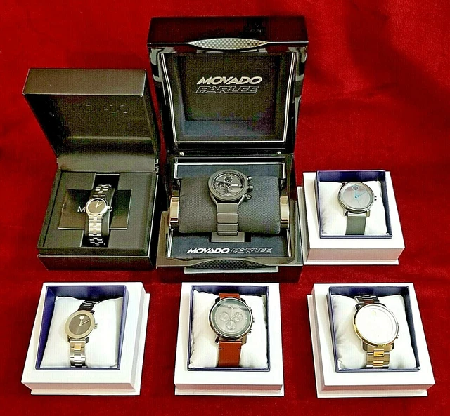 Movado Parlee Edizione Limitata/100 Svizzero Grassetto Juro Due Toni