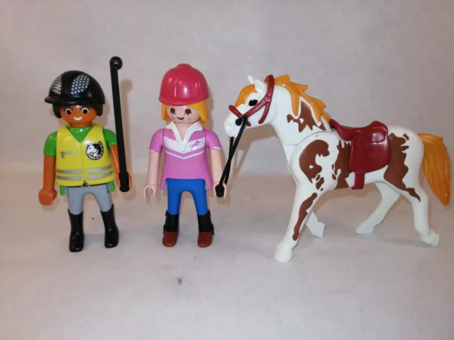 sympa van chevaux 5223 Playmobil ( ranch , équitation , cheval ) 0585