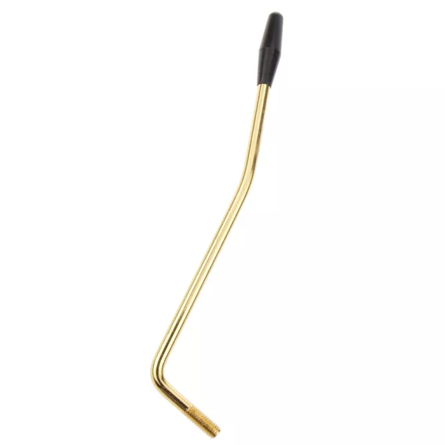 6mm E Gitarre Tremolo Arm Whammy Bar mit schwarzer Kappe Gold