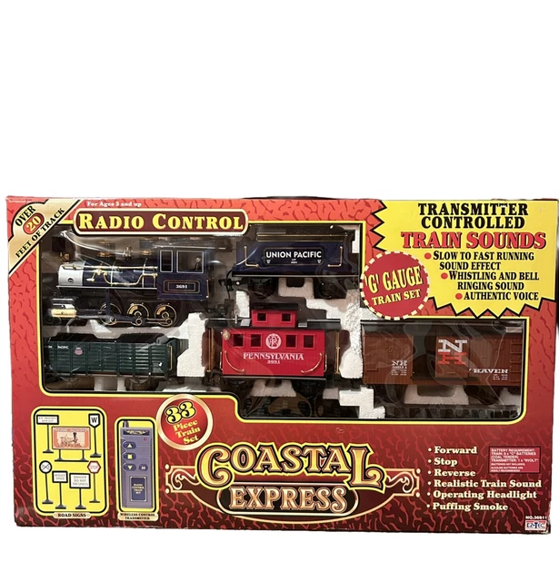 COASTAL EXPRESS RADIO Control /G Gauge/Train Sounds/Puffin Smoke 33