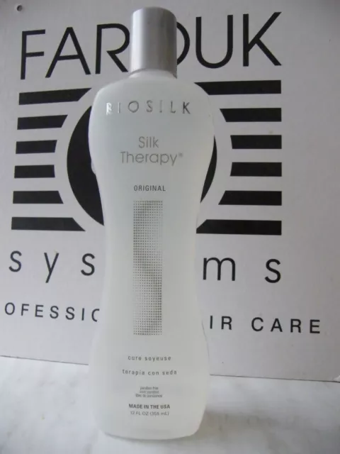 BIOSILK SILK THERAPY (FAROUK )HAARSEIDE,SEIDENFLUID-355ml