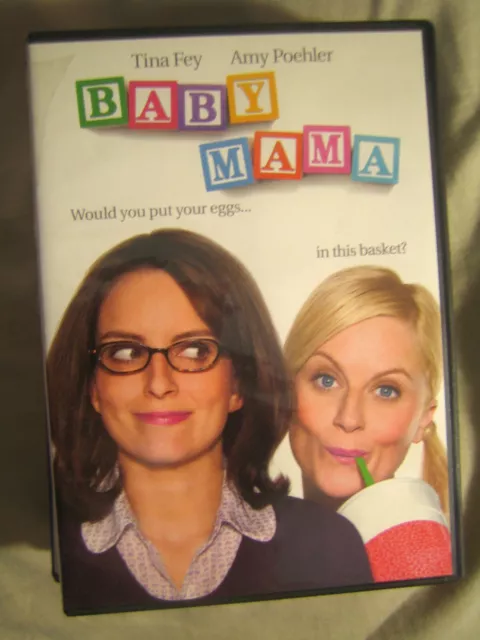 Película Dvd Tina Fey Baby Mama Con Clasificación De Pantalla Ancha-Pg-13 2008 99 Minutos De Largo