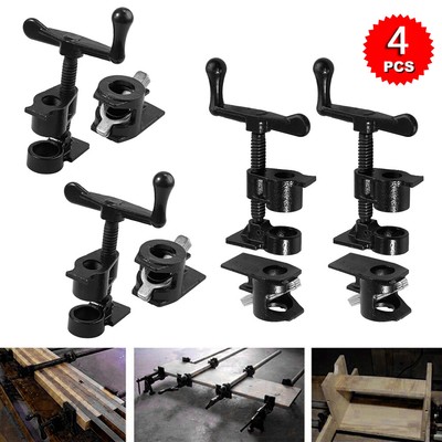 Morsetti per tubi di legno Morsa a Vite Tubo con morsetto a H,Set di Morsetti per Tubi per Incollare il Legno 3/4,Attrezzo di Fissaggio a Colonna Morsetti per il Fissaggio a Lega 