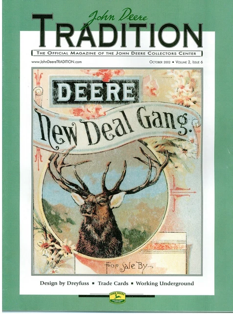 Henry Dreyfuss John Deere Design, Victorian trade cards, Railsback implement adv