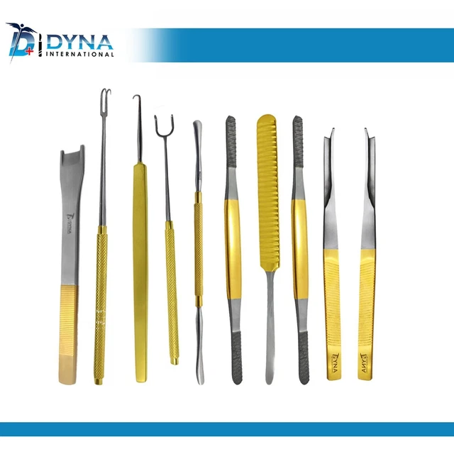 Lot D'Instruments De Craniotomie 98 Pièces – Acier Inoxydable Allemand – Neuf Pour Étude/Collection