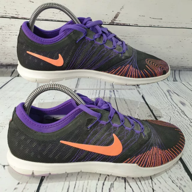 Nike Flex Women’s Trainers UK 6.5 EU 40.5 Purple Running Sneakers Shoes