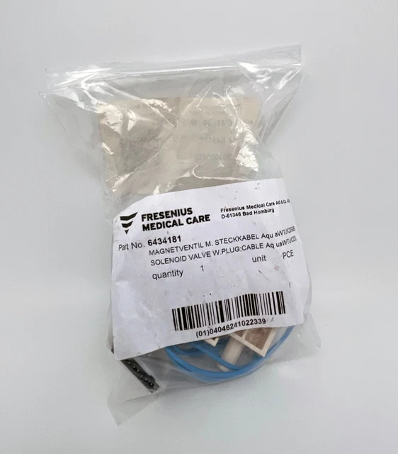 Fresenius 6429511 VALVE, SOLENOID, 24/31-24/42-E 3 2008C/E