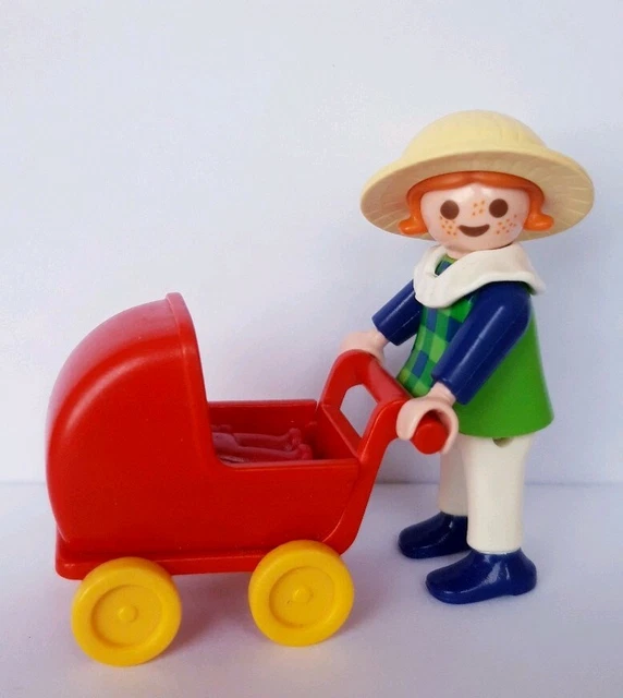 PLAYMOBIL LOT 10 Figurines Personnages Epoque 1900 Série Rose Enfant