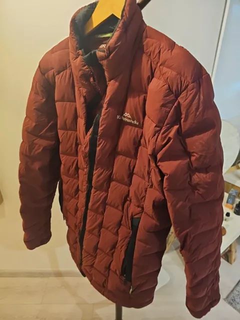 Kathmandu Mens Federate Large Burdungy Red Jacket