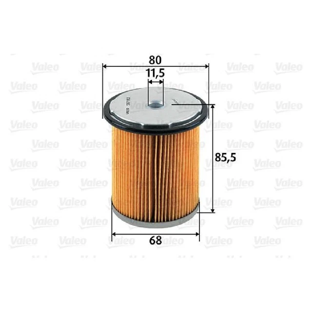 1x VALEO Kraftstofffilter 587912 3052262221 u.a. für Citroen/Fiat