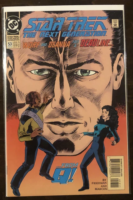 Star Trek: The Next Generation #53 NM 9.4 DC COMICS 1993