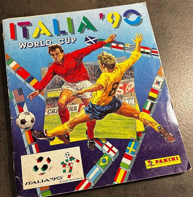 Autocollant Panini World Cup Italia 90 - Équipe ITALIA #41 - Original