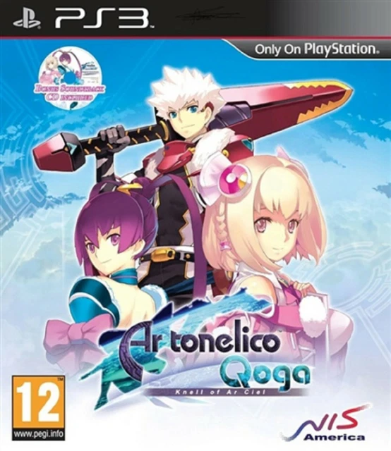 AR TONELICO QOGA Knell of Ar Ciel Playstation PS3 PAL £30.00 PicClick UK