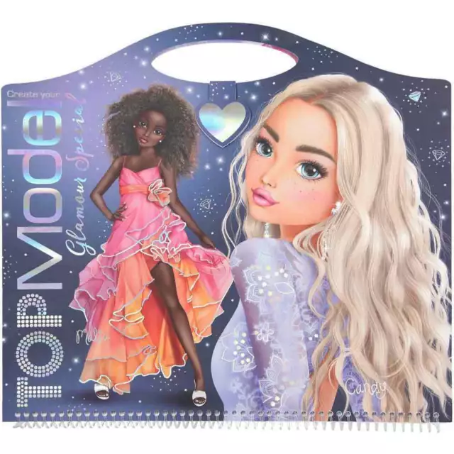 Depesche Create Your TOPModel Design Studio with Stickers for Ages 6+