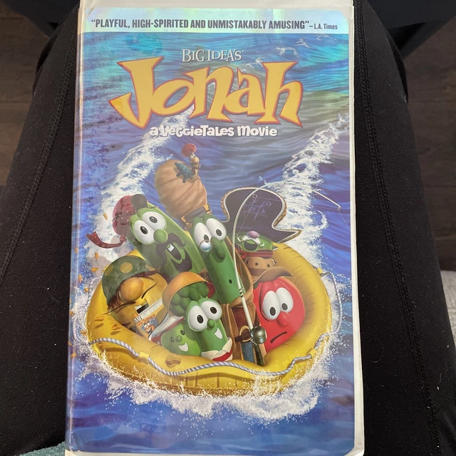 JONAH A VeggieTales Movie VHS, 2002, Big Idea, Rated G, Family, New