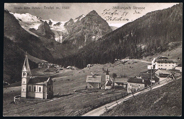1 Cartolina Trafoi Stilfserjoch Strasse Strada Dello Stelvio Non Viaggiata