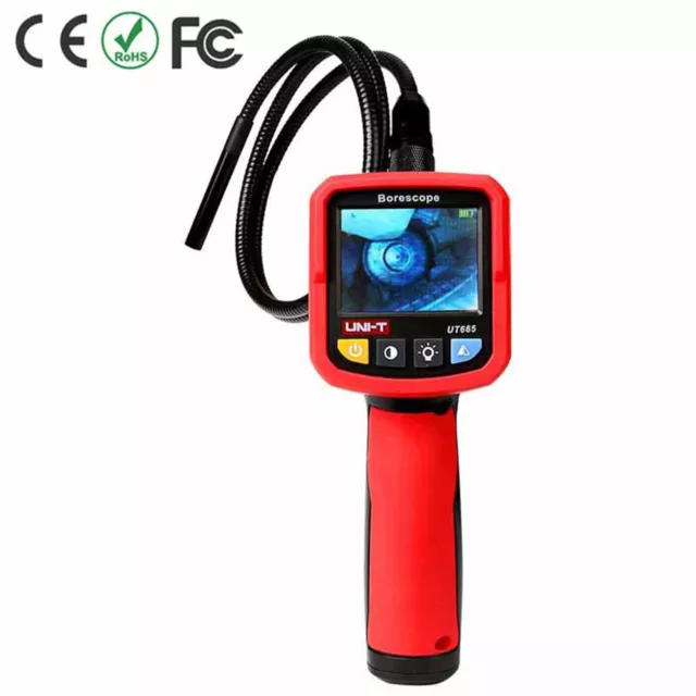 UNI-T UT665 Endoskop Wasserdichte Sonde Industrieller Rohrleitungsdetektor UNI-T UT665 Endoskop Wasserdichte Sonde Industrieller Rohrleitungsdetektor