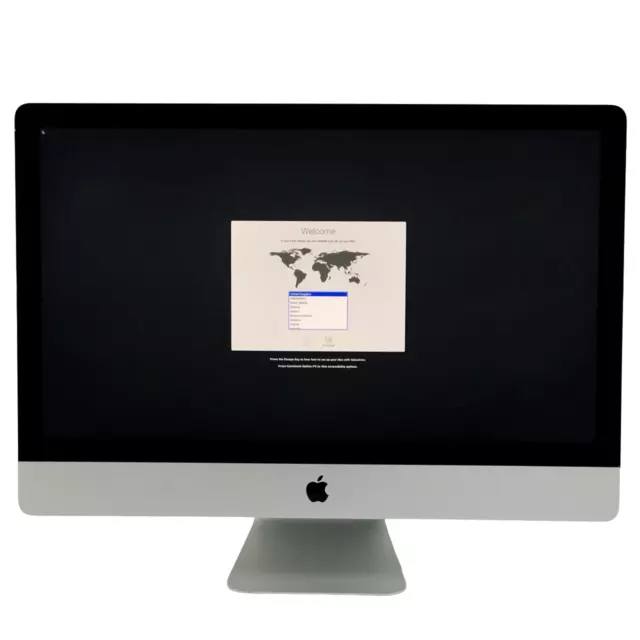 Apple iMac A1419 27" 5K Late 2015 Core i7-6700K 32GB 256GB SSD R9 M380 *Bad LCD*