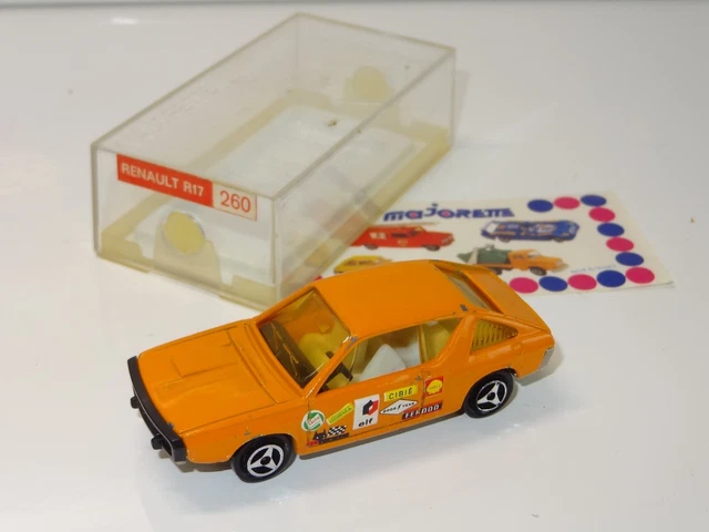 Renault 17 TS Majorette 1/56 N°260 – Etoile Auto49