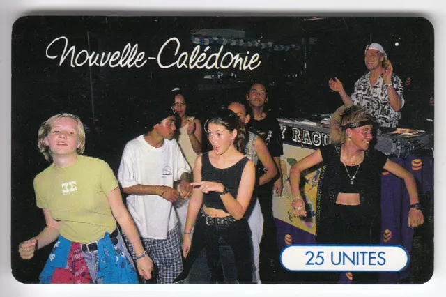 Nouvelle Caledonie Telecarte / Phonecard .. Nc58 25U Gem1B Disco Rfo 00197 C.5€