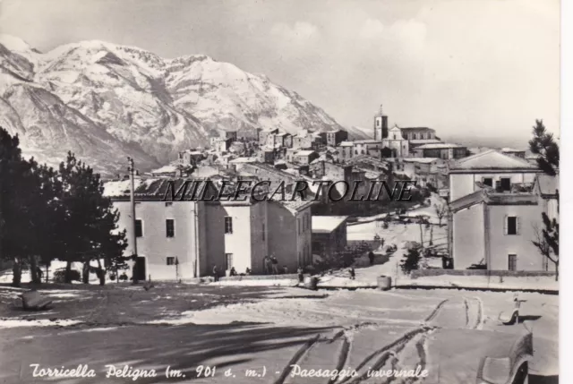 TORRICELLA PELIGNA:  Paesaggio invernale    1957