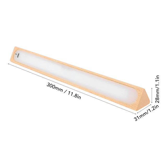 JY UNDER Light Wooden 3000K Wireless Motion Sensor USB